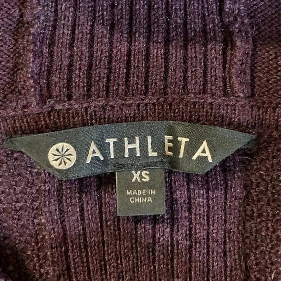 Athleta Women's Verona Auberge 352965-02‎ Merino Wool Blend Hoodie Size XS - Picture 6 of 11